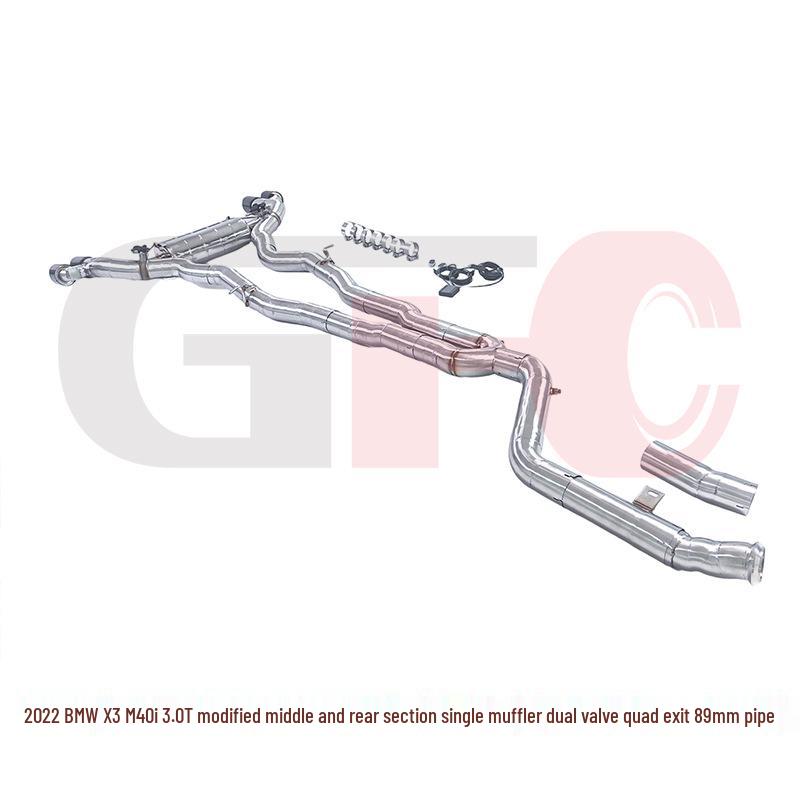 Updated Dual-Valve Exhaust System for 2022 BMW X3 M40i 3.0T