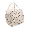 Lightweight Large Capacity Lunch Box Bag Cute Portable Bento Insulation Tote Bag for Commuting Office