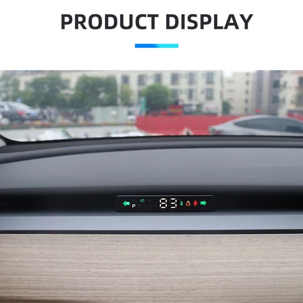 Для Tesla Model 3 Y 2016-2024 Head Up Car HUD Dashboard Electronics Speed Display Speed Display Professional High Quality