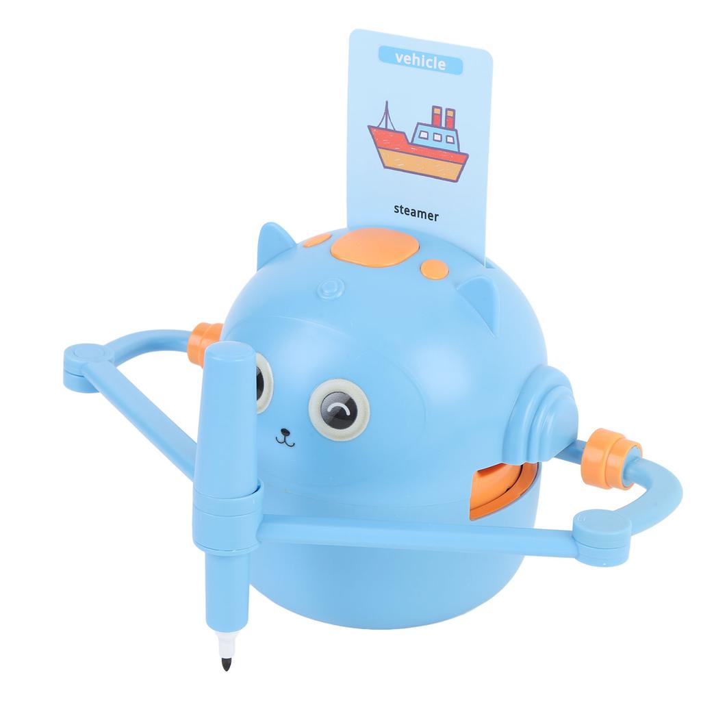 Smart Drawing Robot for Kids, Educational Interactive Painting Lrning Robot Toy, with Two Pens, 100 Lrning Word Cards, for Kids 5 6 7 8 9