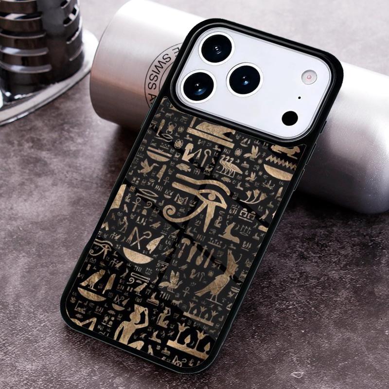 Египетский Глаз Гора Чехол Для Телефона Для iPhone 17 16 15 14 13 12 11 Pro Max Plus 17Air Мягкий Силиконовый Чехол