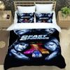 Movie pattern Fast & Furious Bedding Set Soft Comforter Cover With pillowcase Shams For Kids Adults Microfiber Quilt Cover
