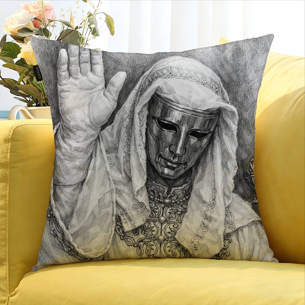 Baldwin Iv King Of Jerusalem Various Sizes Square Pillow Case For Car Home Bedchamber Decor