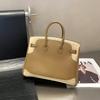 2026 Новая кожаная женская сумка первый слой коровьей кожи swift lace платиновая сумка портативная на плечо женская сумка трансграничный опт