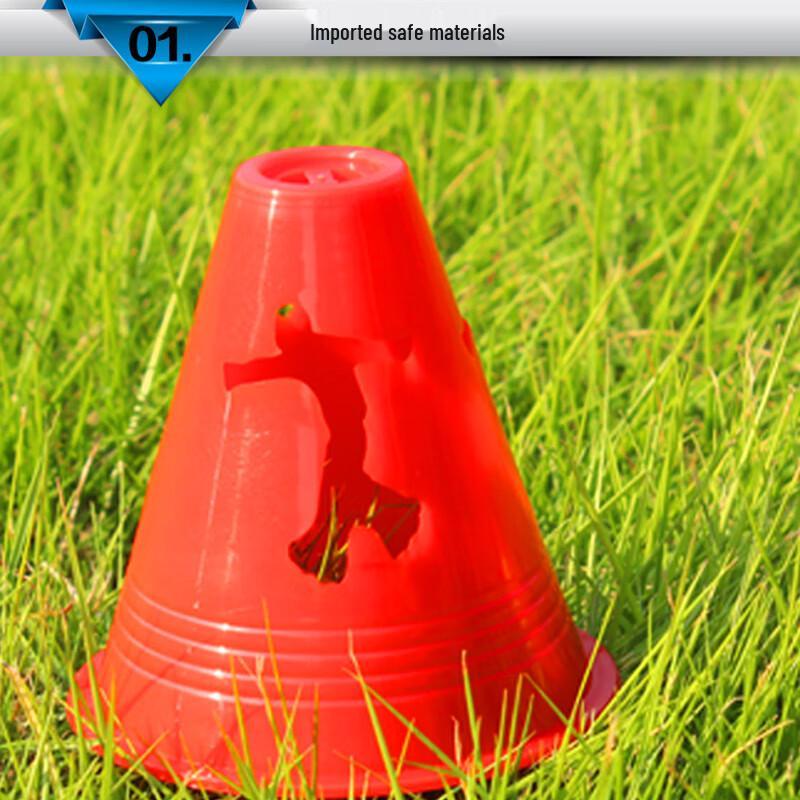 Landa 8CM Windproof Skating Training Cones - 100 Pack