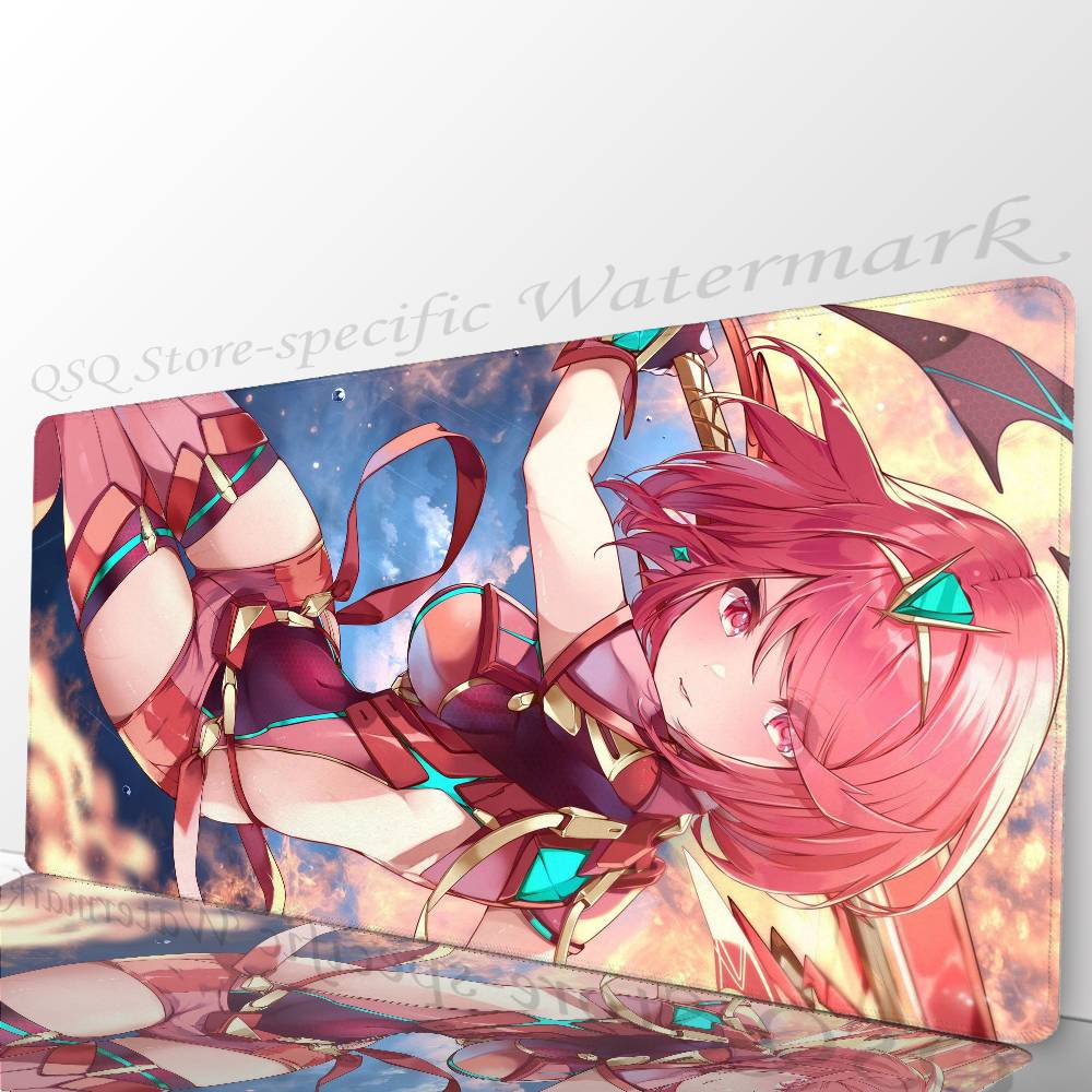 Pyra Анимированный Игровой X-Xenoblade Chronicles X Коврик для Мыши Коврик для Стола С Подставкой Игровые Аксессуары Prime Gaming XXL Клавиатура