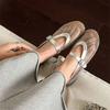 Fashion New Summer Women Pumps Shoes for Women Fashion Hollow Out Round Toe Mary Jane Shoes Women Breathable Flat Shoes Low Heels