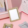 Micro Ornaments Retro Dollhouse Frame Accessories Dollhouse Mirror Miniature Wall Room Mini Mirror