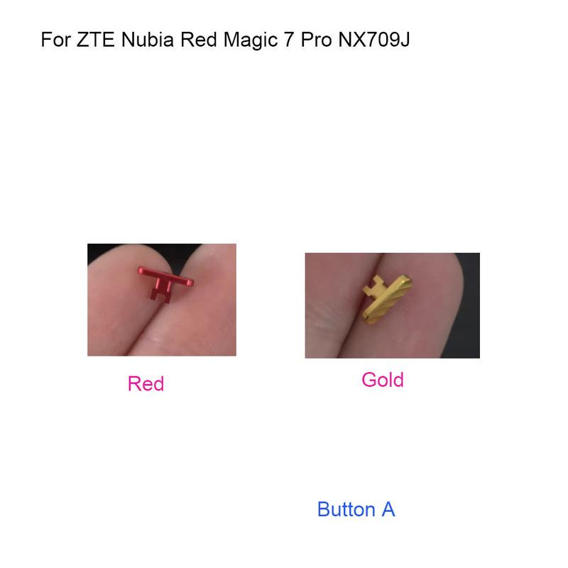 For ZTE Nubia RedMagic 7 Pro NX709J Power Flex Cable Ribbon Red Magic 7 Pro Power On Off Button Key Flex Cable Replacement