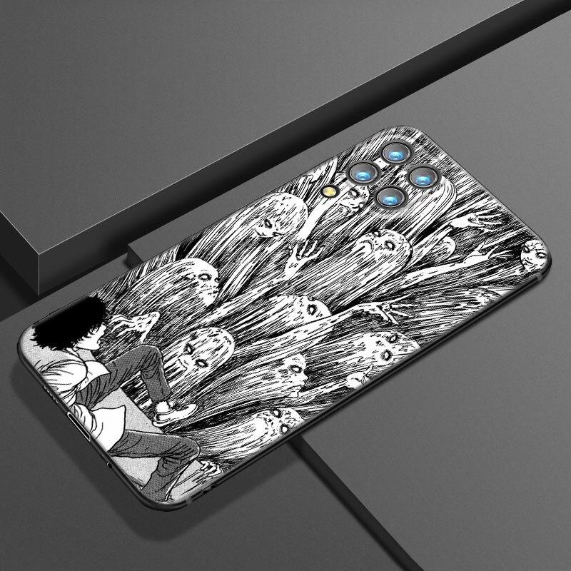Чехол для футболки с изображением комиксов ужасов junji ito Tomie для Samsung A21 A30 A50 A52 S A13 A22 A32 4G A23 A33 A53 A73 5G A12 A31 A51 A70 A71 A72