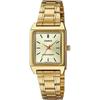 CASIO Стандартные кварцевые женские часы LTP-V007G-9E Золотой металлический ремешок Модель для зарубежного рынка [Параллельный...