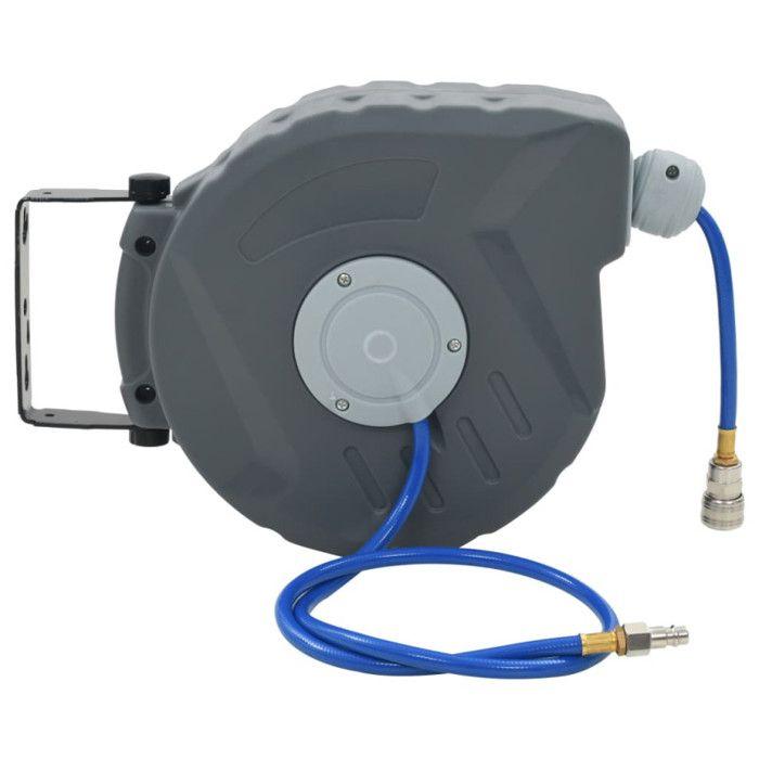 VidaXL Automatic Air Hose Reel 1/4" 12 M