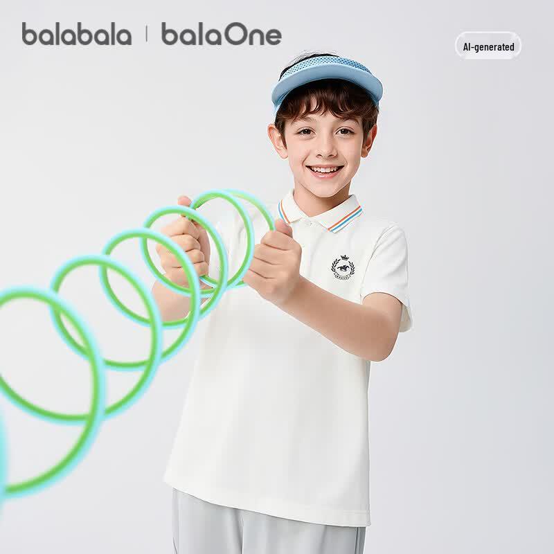 Охлаждающая и дышащая футболка-поло для мальчиков Balabala