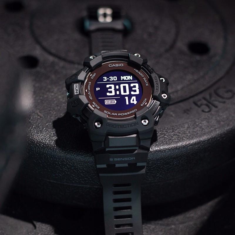 Casio Мужские часы G-SQUAD Series Черные GBD-H1000-1PRD GBD-H1000-1PRD