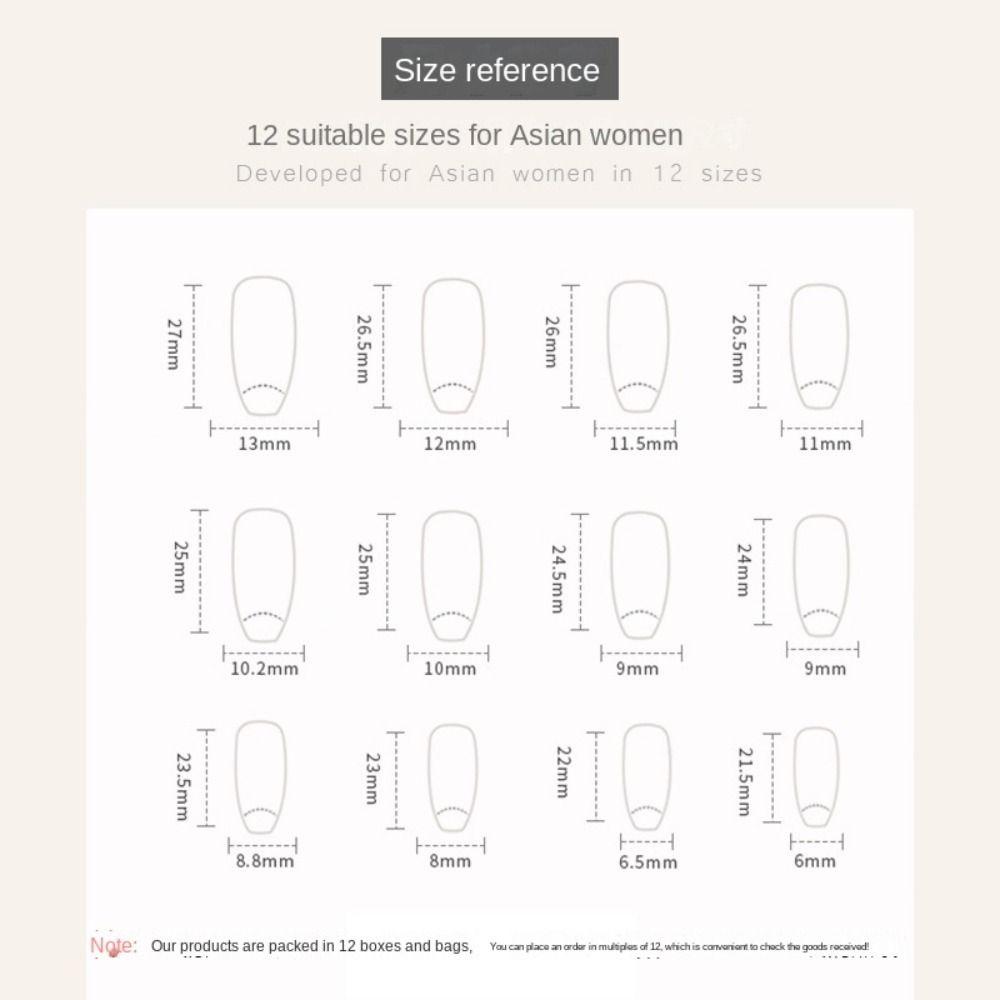 French False Nails Long Ballerina Nail Tips Fashion Press On Nails DIY