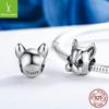 Puppy Animal 925 Silver Beads Loose Beads Personalized Bulldog Jewelry Accessories