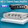 ST-838 HiFi 2.1-канальный усилитель мощности Стерео Звук с Басами Усилитель RMS 20Втx2+40Вт Класс Мини Медиаплеер MP3 Автомобильный Черный Домашний Усиление