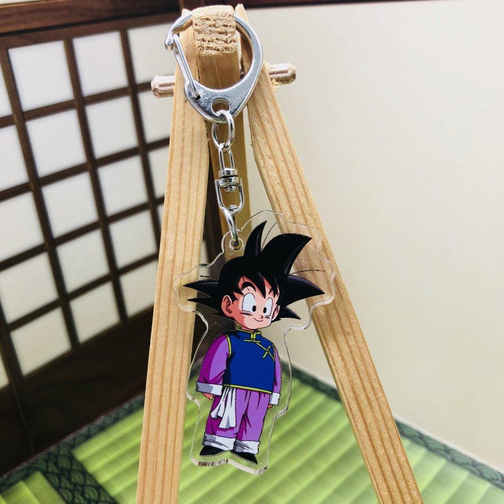 Аниме Dragon Ball Акриловые Подвески Брелки Сон Гоку Вегета Супер Сайя