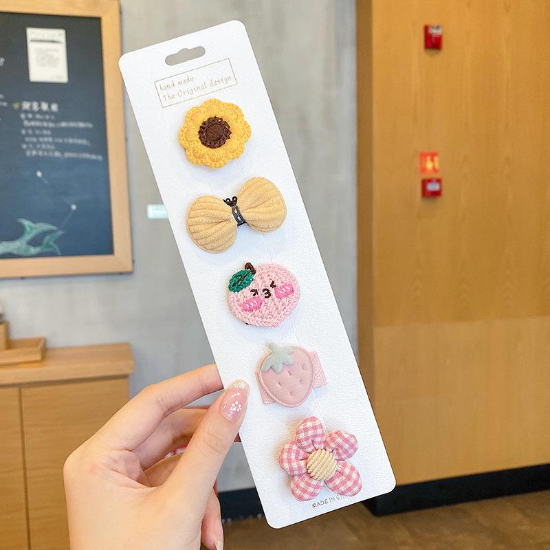 Adorable No-Damage Hair Clips for Baby Girls