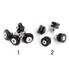 4PCS Rear Luggage Bushing Motorcycle Tailbox Buckle Rear Luggage Bushing Trunk Bracket Quick Release Spacers Accessories