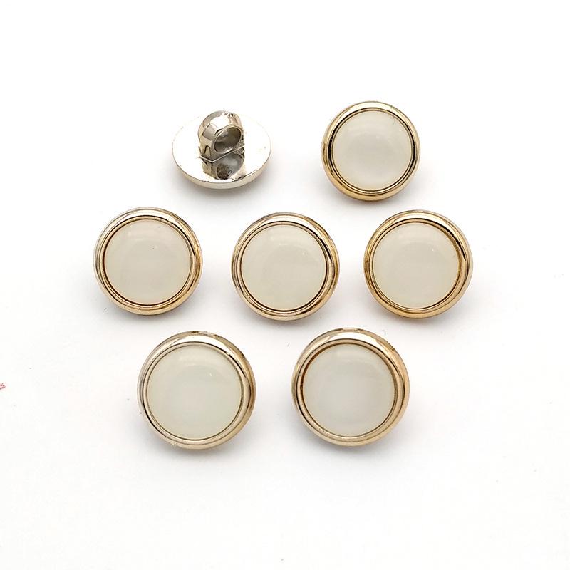 Женские ароматные круглые жемчужные декоративные пуговицы - пластиковые пуговицы для рубашки, пришитые вручную