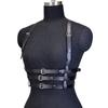 Goth Harness Pu Leather Harness Adjustable Studded Decor Harness Women Gothic Harness Lingerie Bondage Belt