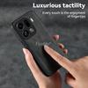 Nubuck Leather Shockproof Magnetic Case for OPPO Find X9 Pro Protective Cover Back Shell Coque Funda