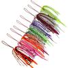 5 Pack High Carbon Steel Double Jigging Assist Hook Saltwater Fishing Hook Replacement Hook Vertical Jigs Lures Hook Set