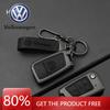Для VOLKSWAGEN Чехол-брелок для автомобильного ключа Защитная оболочка для VW Volkswagen Golf 7 MK7 Tiguan MK2 T-roc T-cross Автомобильный брелок