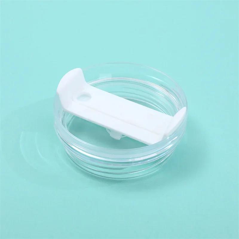 Splash Resistant Cup Cover Replacement Lids for Most 40 Oz Tumbler with Handle Cap Fit Water Bottles 40oz Mug Cup Accessories