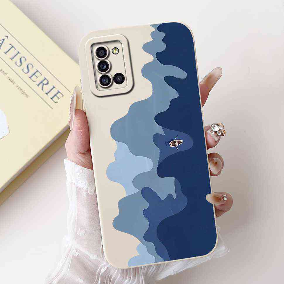 For Samsung Galaxy A31 6.4" Case Cute Cartoon Cat Soft Silicone Back Cover For Samsung a31 A31 SM-A315F 6.4" Protective Cases