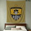 Notts County Football Club Wall Tapestry Aesthetic Wall Hanging Printed Fabric Blanket Decorative Tapestries For Bedroom Living Room Home Decor
