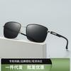 Солнцезащитные очки мужские поляризованные мужские модные квадратные маленькие узкие очки для вождения Tr Legs 5102