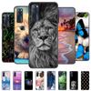 Для ZTE Axon 20 5G Чехол-бампер Силиконовый Мягкий Мраморный Черный Funda Coque для ZTE A20 5G A2121 4G Axon 20 Extreme Защитный