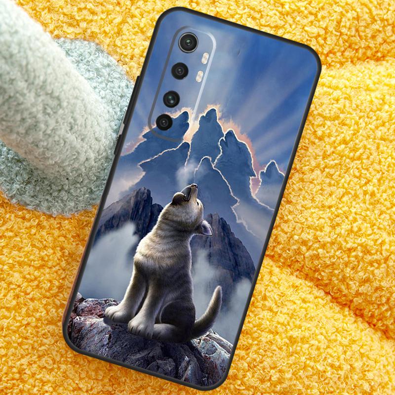 Чехол Animal Wolf Howling для Xiaomi 15 14 Ultra 13T 14T 15T 17 Pro Max Чехол для POCO X7 F8 Pro X3 X5 X6 F5 F6 F7