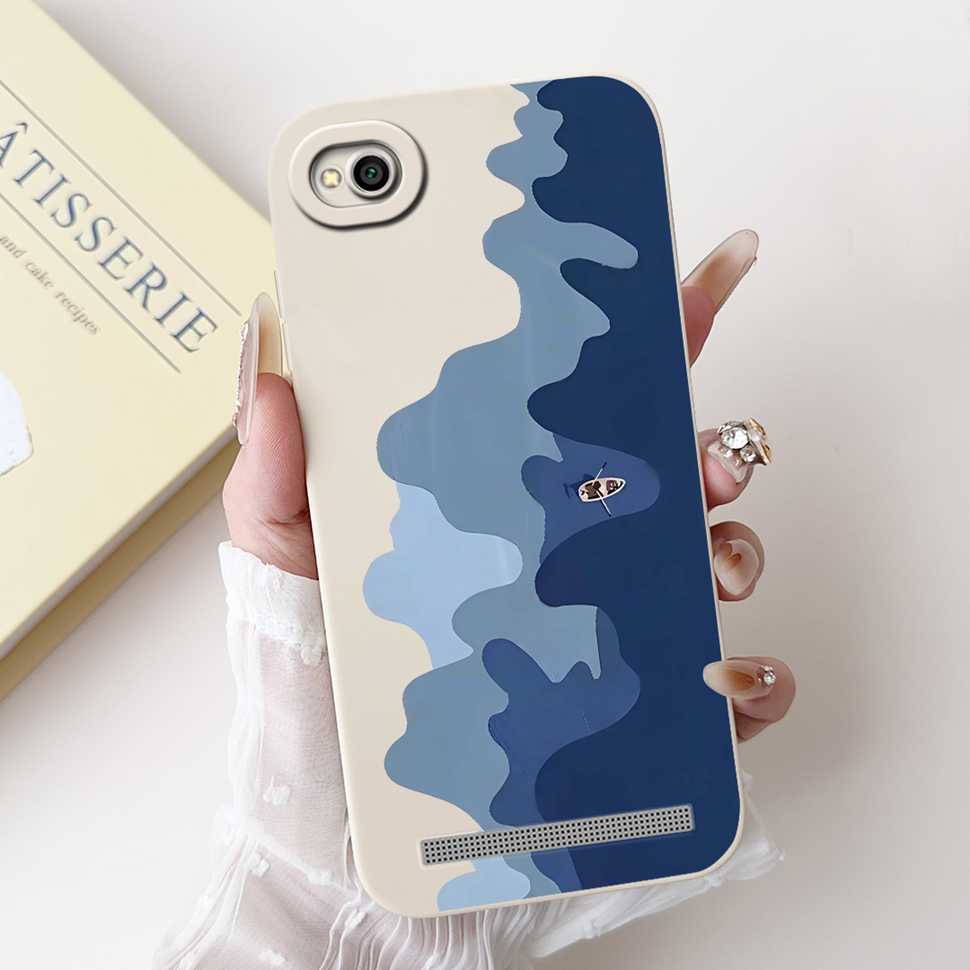 For Xiaomi Redmi 5A MCG3B Case Colorful Flowers Soft Silicone Cover For Redmi 5A redmi 5a MCG3B 5.0" Cute Rabbit Bumper Shell