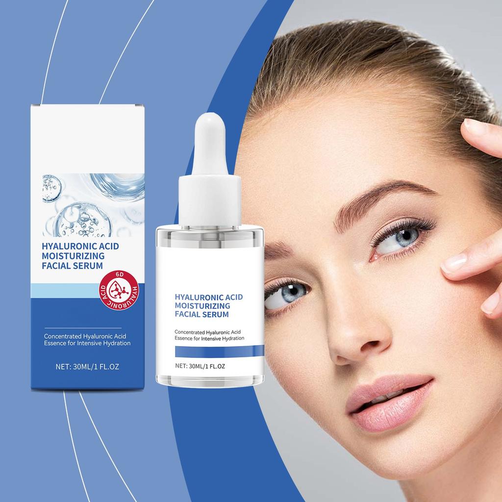 Hydrating Face Serum With Hyaluronic Restores Skin Barrier And Rejuvenates Face 30ml