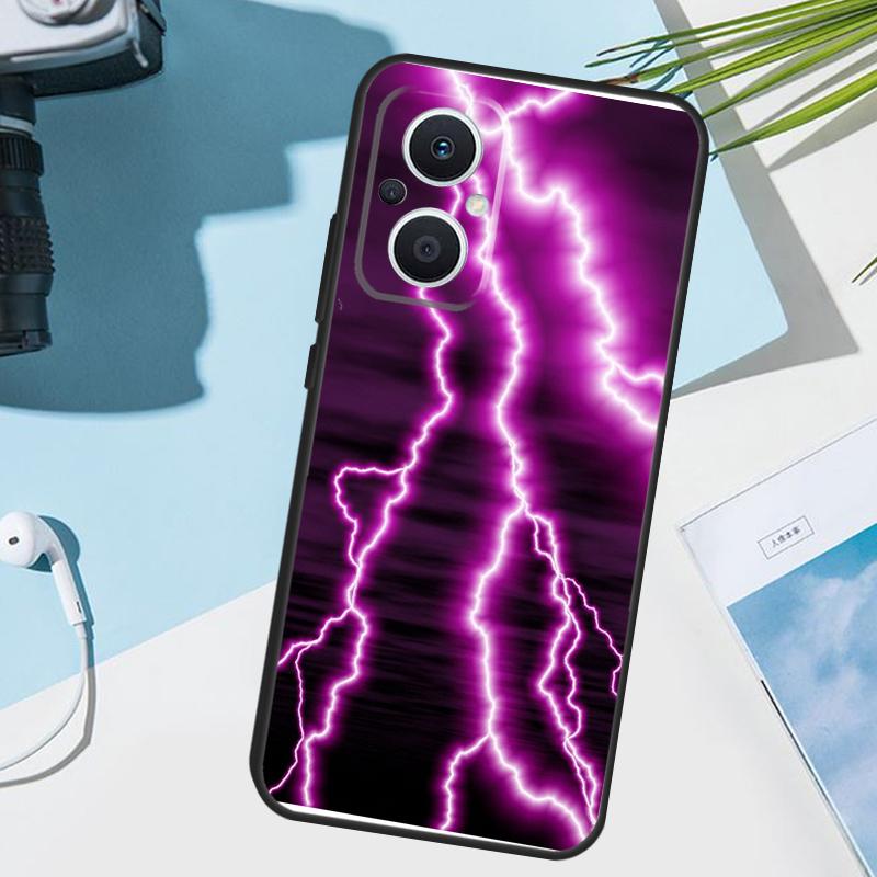 Чехол в стиле «Небесная молния» для OPPO Reno 11 12 13 14 Pro 11F 12F 13F 14F 7 8 Lite Чехол для OPPO Find X5 X6 X8 X9 Pro