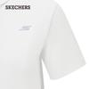 Skechers Женская удобная вязаная футболка-поло с коротким рукавом P226W009