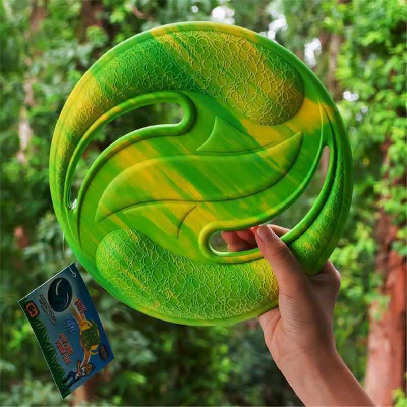 EVA Flying Plate Training Discs Boomerang Folding Swirling Discs Training Pets Playing Exercise Fun Beach Outdoor Sports Toy