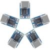 PDC004-PD Модуль-приманка PD, USB-C PD 9 В 12 В 15 В 20 В постоянного тока, триггерный модуль с фиксированным напряжением, 5 А, гнездовой вход типа C для ноутбука