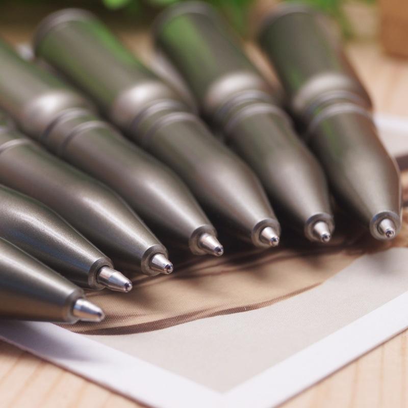 Канцелярская шариковая ручка в виде оружейного патрона