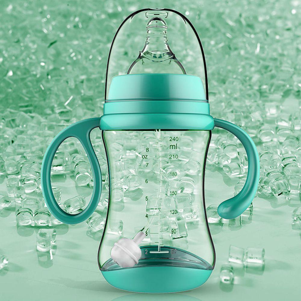 Бутылочка-соска для кормления ребенка с широким калибром Детская бутылочка с ручкой Бутылочки для кормления грудью