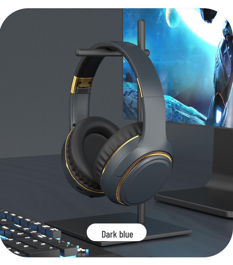 Новые беспроводные Bluetooth-наушники H6 с атмосферной подсветкой и мощными басами, складной и выдвижной дизайн