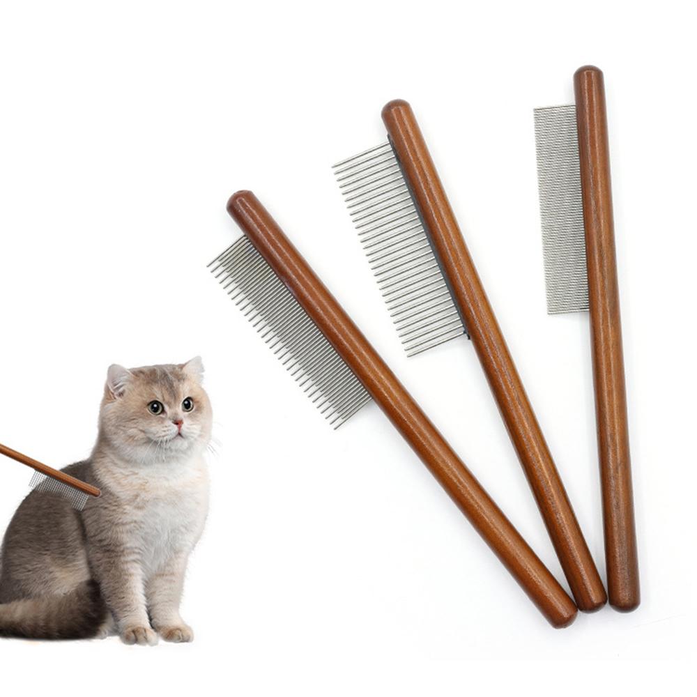 Cat Comb Cat Comb Brush Long Hair Cat Needle Comb Open Knots To Remove Floating Hair Accessories Pet Row Comb
