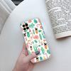 RA33 Watercolour Cacti Succulent Transparent Phone Case for Motorola Moto G7 G8 G9 G84 G85 G73 G24 G15 Z2 Play Power Plus