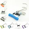 Double Ended Stainless Steel Hook with Spring Safety Lanyard and Quick Release for Underwater Gear