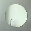 Easy Mounting School 5.9inch Round Mirror School Locker Mirror Frameless Design Protective Coating Smooth Edges