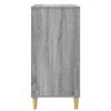 Record Player Stand Sonoma Grey 71 x 39.5 x 83 cm