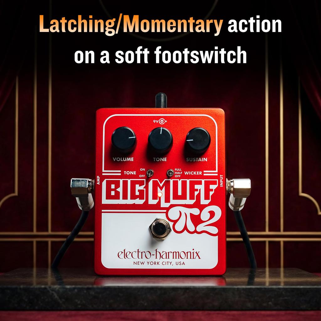 Педаль фузза Big Muff Pi 2 с Tone Wicker ELECTRO-HARMONIX